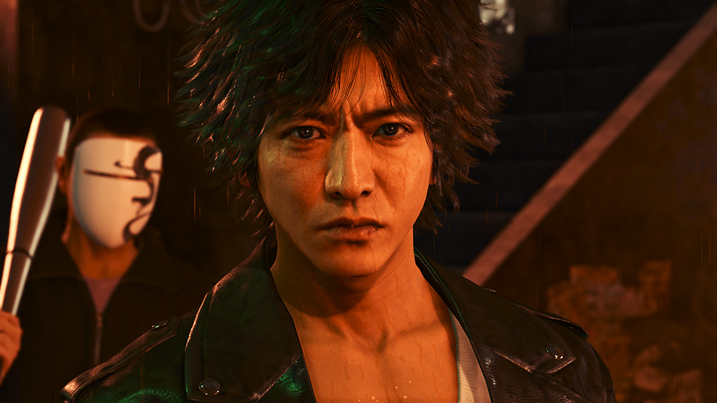 Takuya Kimura dans le rôle de Takayuki Yagami dans Lost Judgment. Takuya Kimura dans le rôle de Takayuki Yagami dans Lost Judgment.