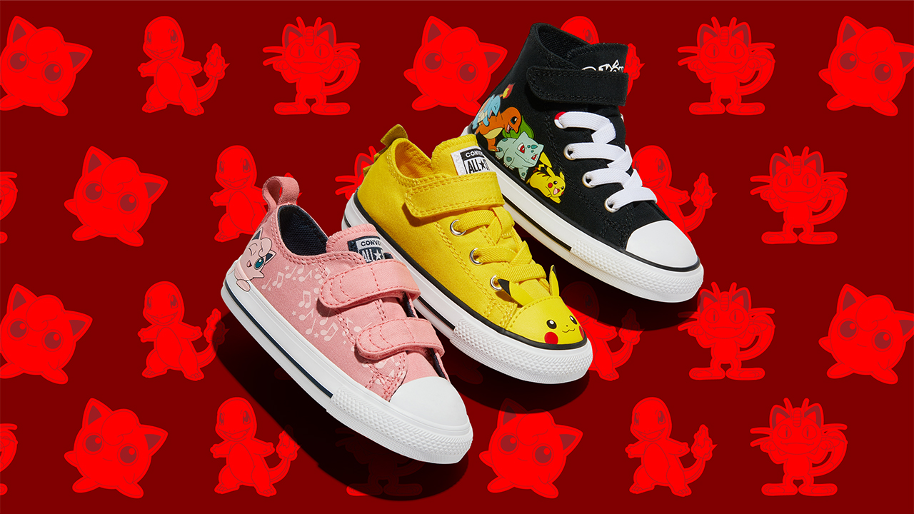 Converse PokÃ©mon enfants