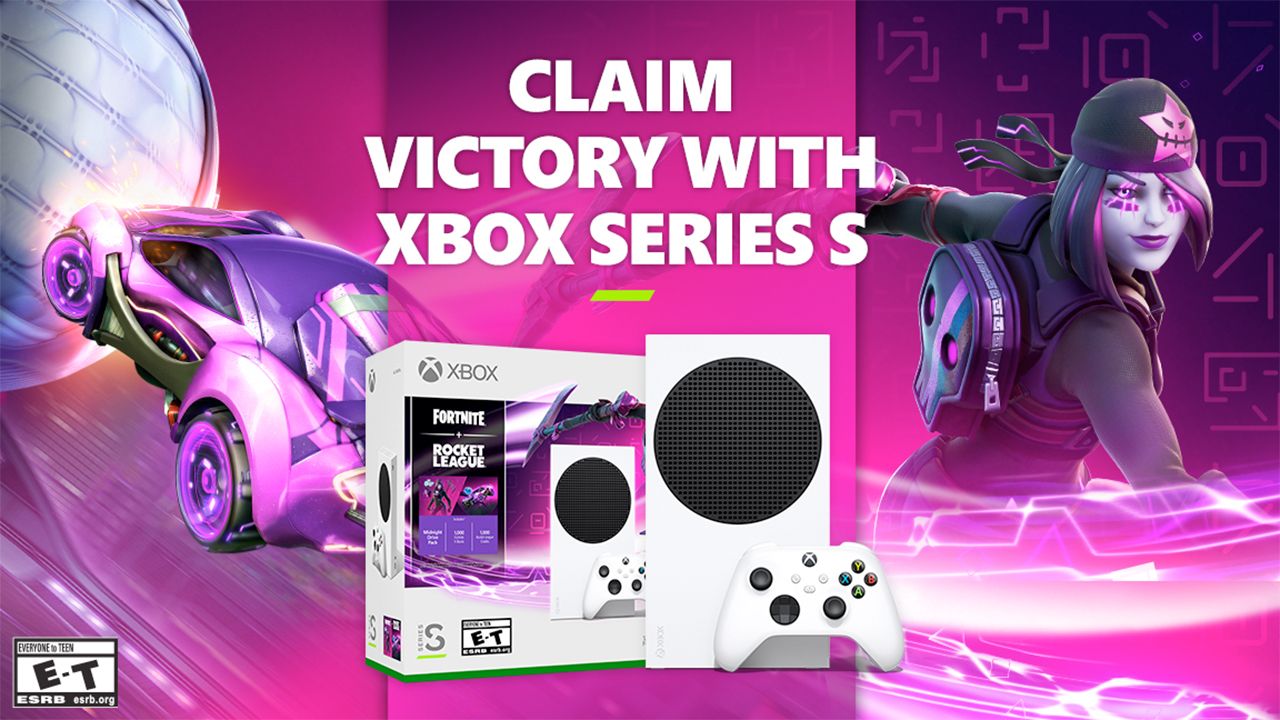 Xbox Series S Pack Fortnite et Rocket League