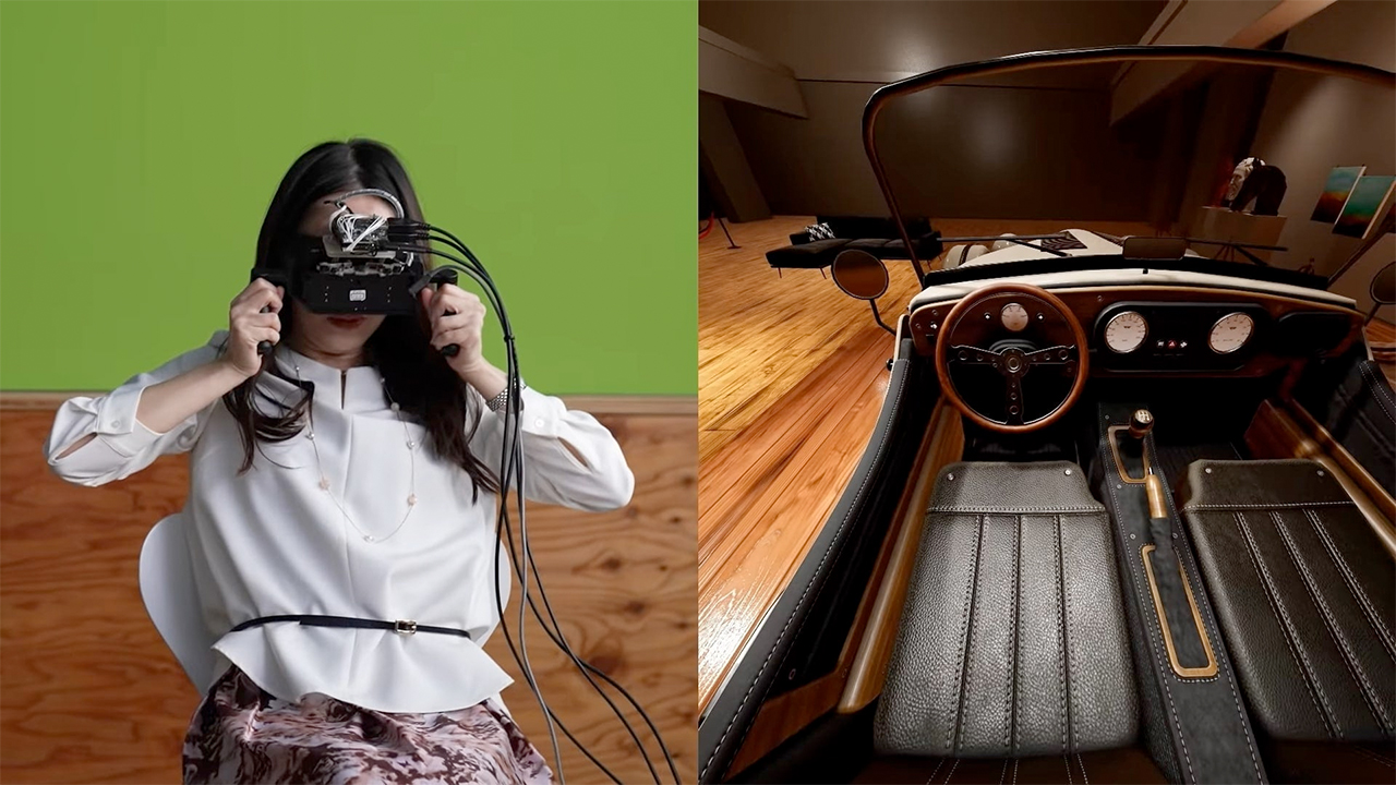 Prototype du casque de réalité virtuelle 8K de Sony Prototype du casque de réalité virtuelle 8K de Sony