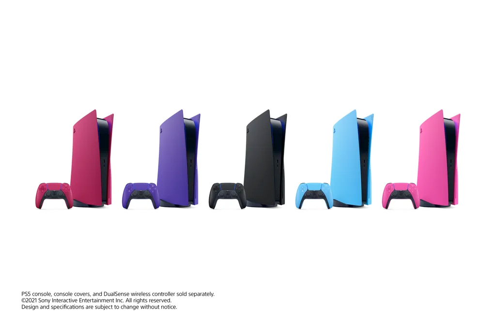 Les nouvelles façades et manettes PS5 Les nouvelles façades et manettes PS5