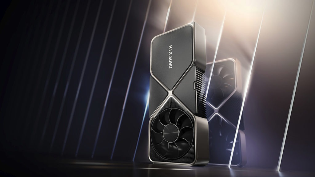 Photo de la Nvidia RTX 3090. Photo de la Nvidia RTX 3090.