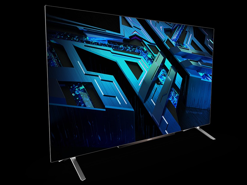 Photo sur fond noir du ACER Predator CG48.