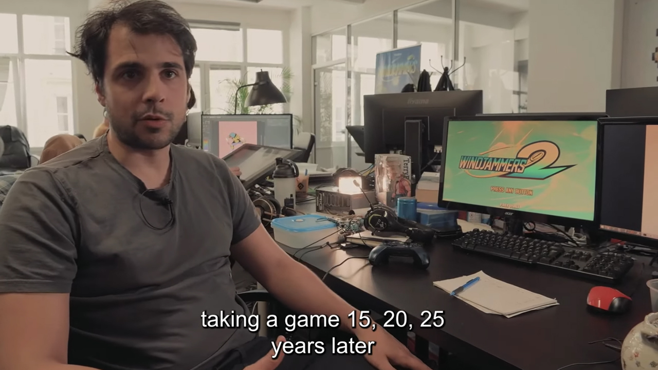 Documentaire sur la création de Windjammers 2 Documentaire sur la création de Windjammers 2