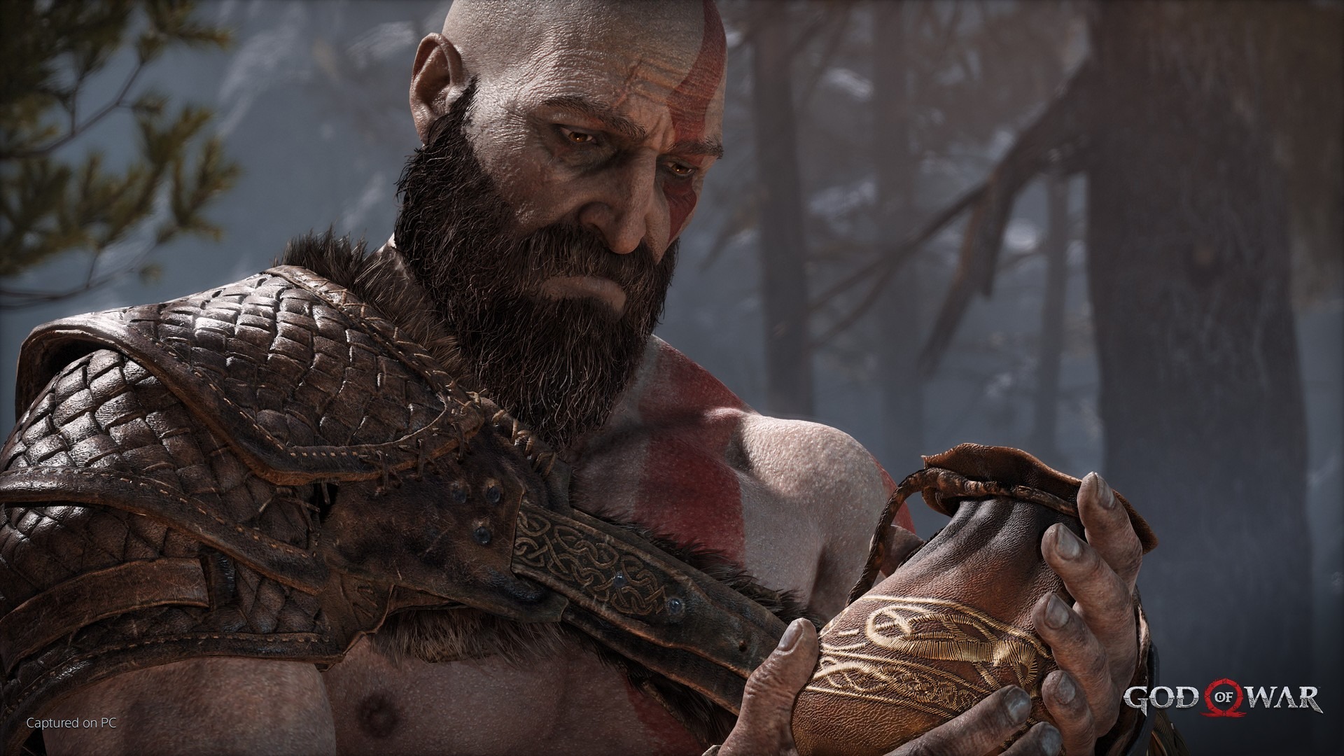 Screenshot de God of War pour illustrer le driver Nvidia et son optimisation.