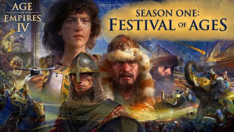 Image de la saison 1 d'Age of Empires IV. Image de la saison 1 d'Age of Empires IV.