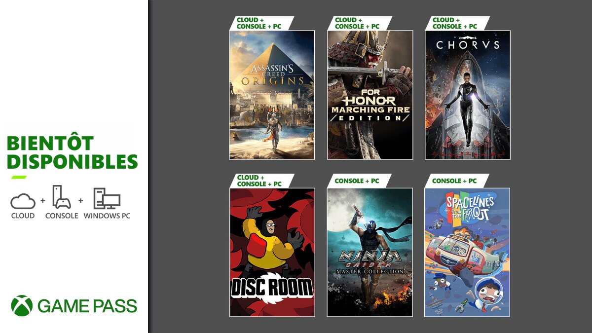 Game Pass juin 2022 première salve de jeux Game Pass juin 2022 première salve de jeux