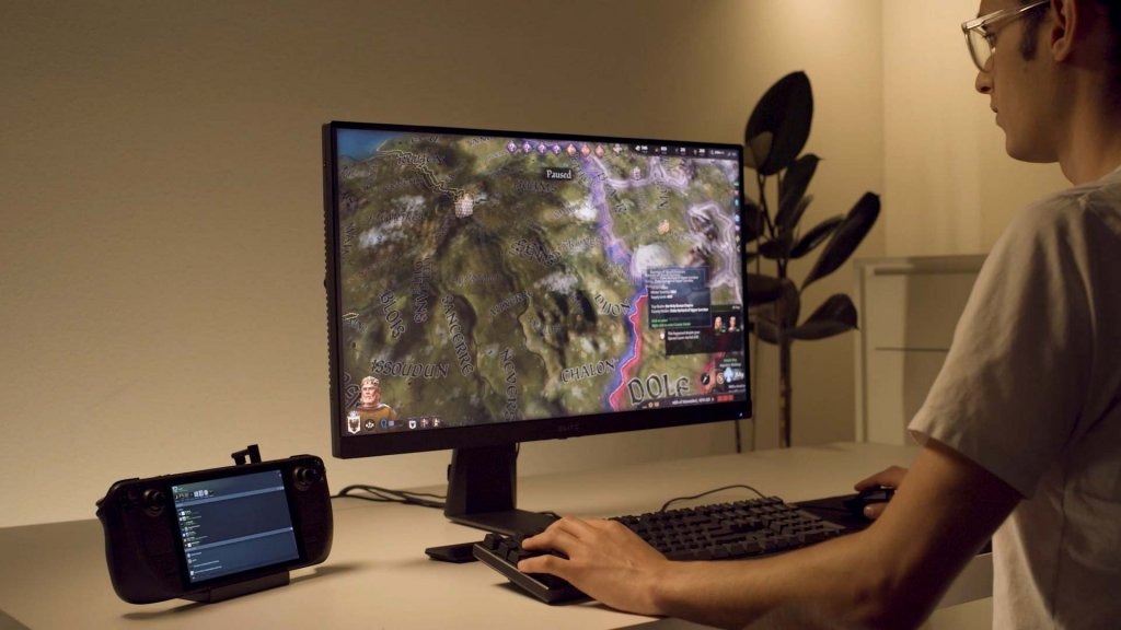 Dock du Steam Deck. Dock du Steam Deck.