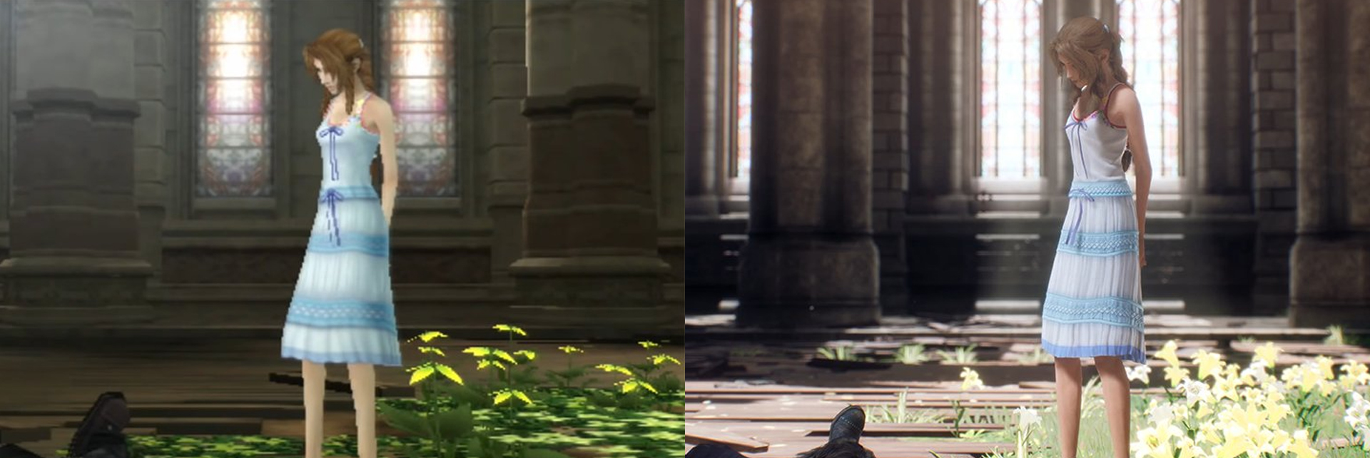 FF7 Crisis Core Reunion comparatif PSPS FF7 Crisis Core Reunion comparatif PSPS