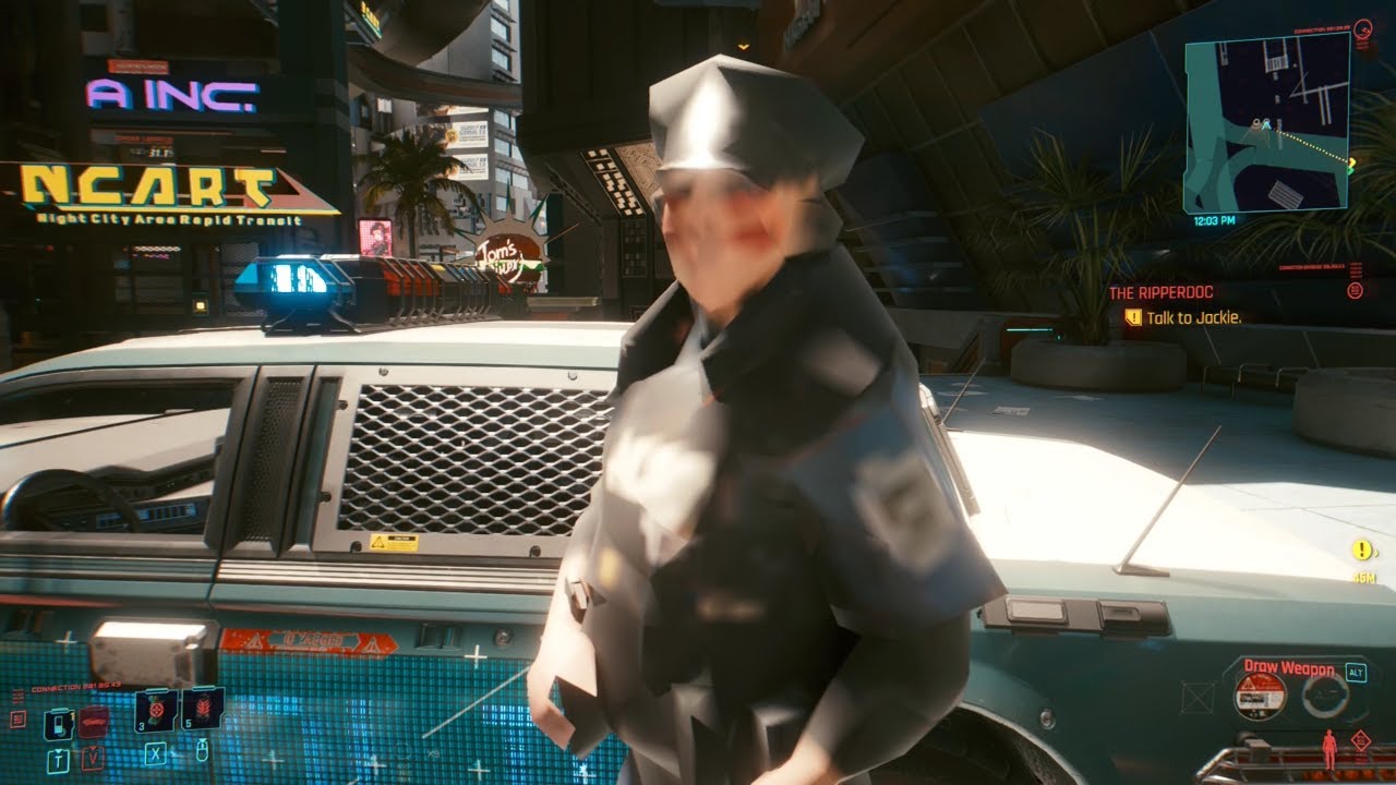 Les bugs de Cyberpunk 2077 qui ont débouché sur un naufrage. Les bugs de Cyberpunk 2077 qui ont débouché sur un naufrage.