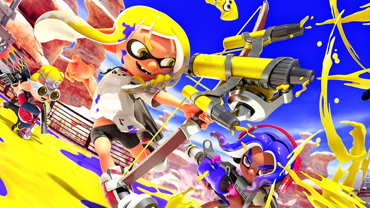 Splatoon 3 : Key art. Splatoon 3 : Key art.