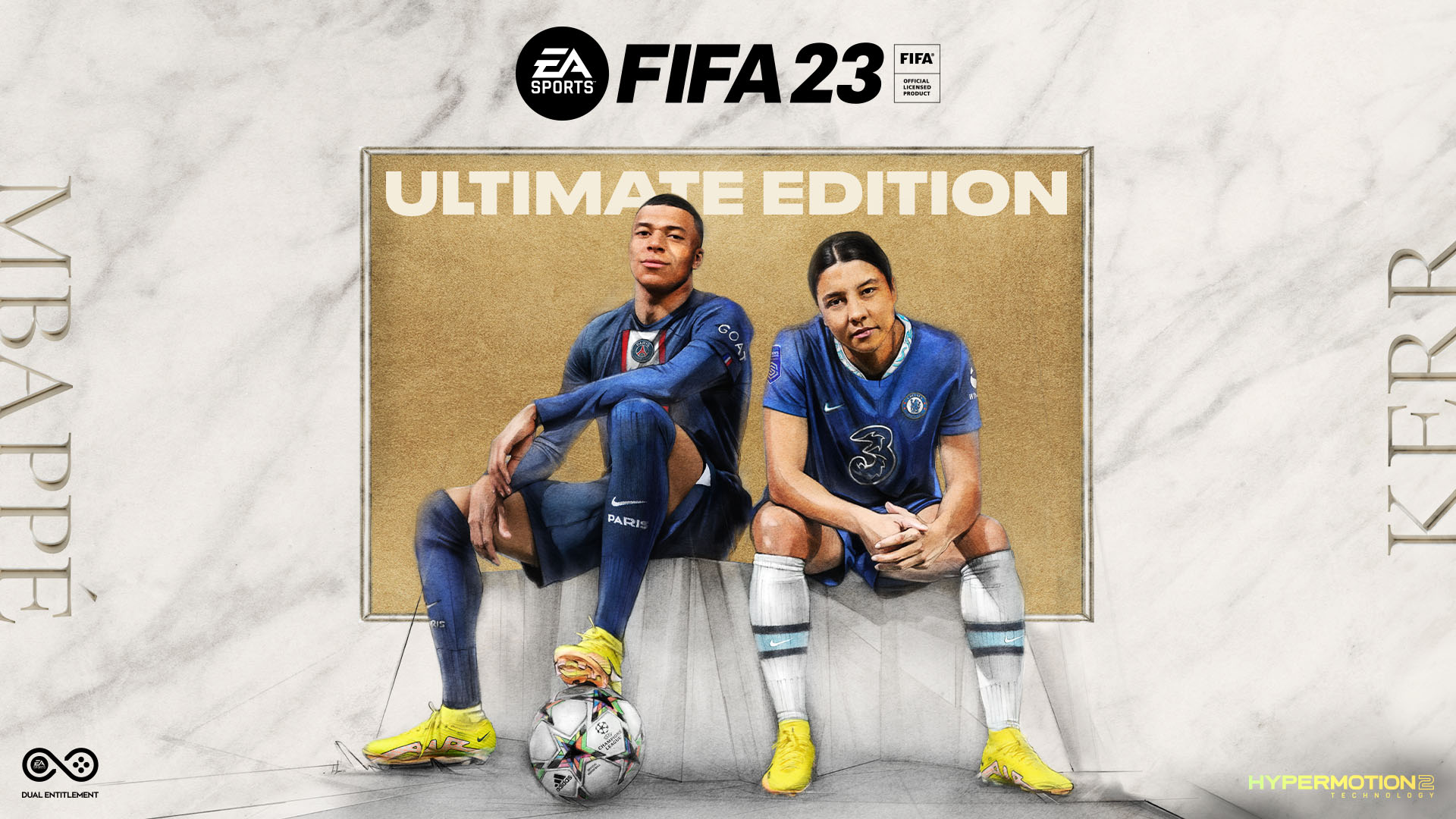 FIFA 23 Kylian Mbappé Sam Kerr FIFA 23 Kylian Mbappé Sam Kerr