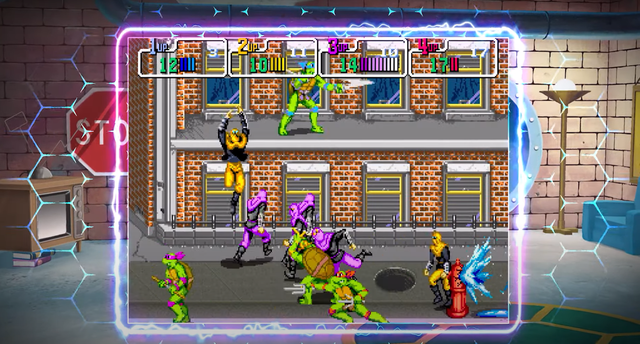 TMNT The Cowabunga Collection gameplay TMNT The Cowabunga Collection gameplay