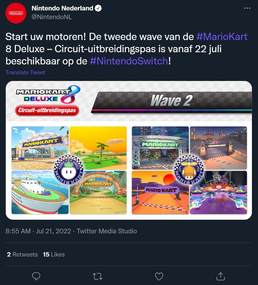 Capture d'écran d'une fuite potentielle concernant la fuite des circuits de Mario Kart 8. Capture d'écran d'une fuite potentielle concernant la fuite des circuits de Mario Kart 8.