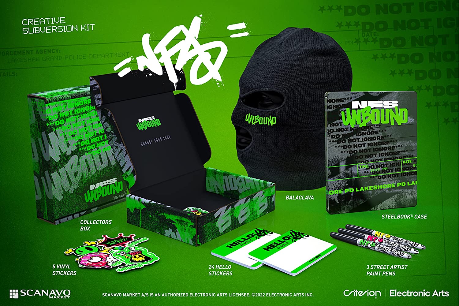 NFS Unbound édition collector NFS Unbound édition collector