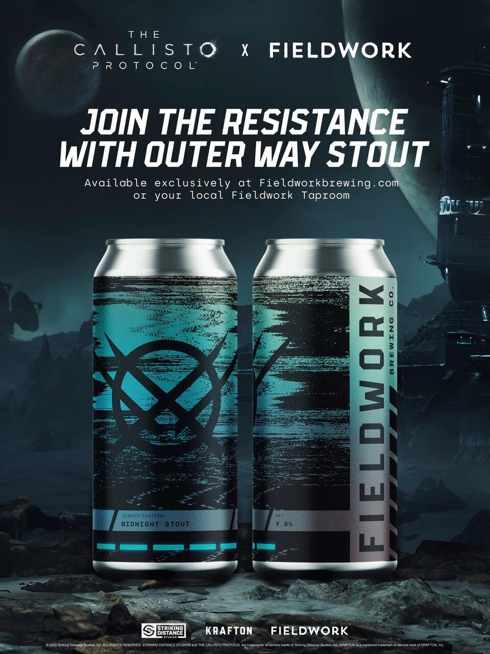 The Callisto Protocol biÃ¨re.