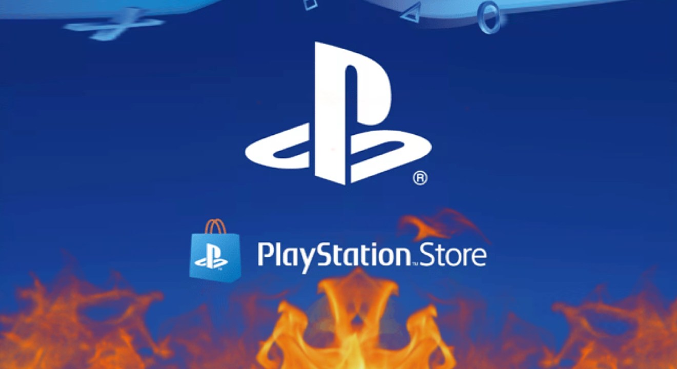 PlayStation Store : Logo PS5 et PS4.