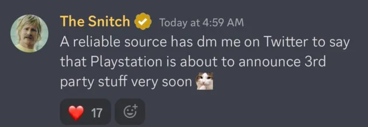 PS5 Discord Snitch PS5 Discord Snitch