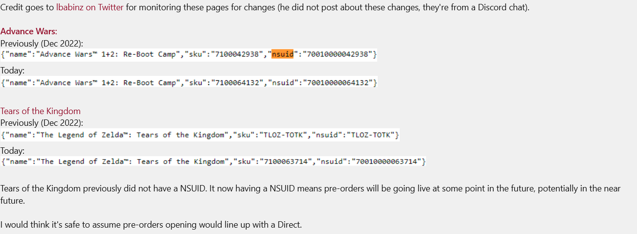 Nintendo Direct Zelda Tears of the Kingdom ? Nintendo Direct Zelda Tears of the Kingdom ?