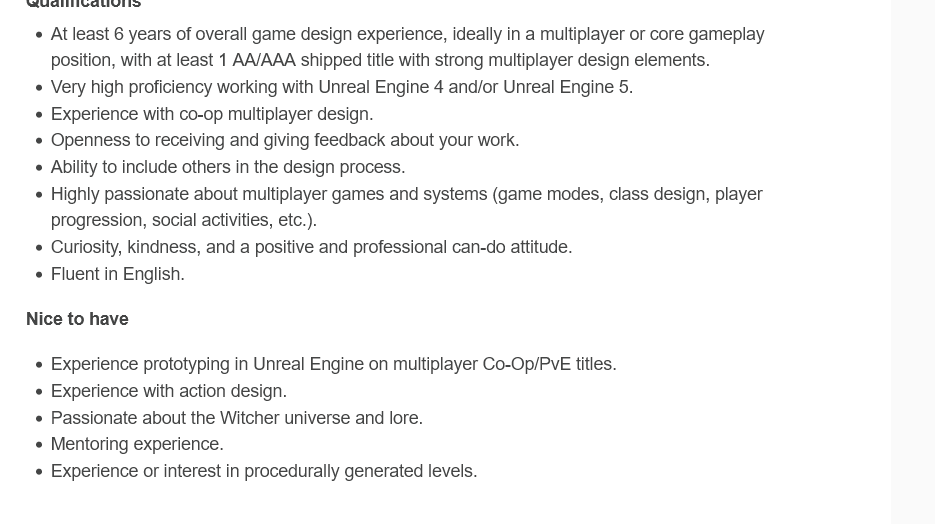 The Witcher Sirius dÃ©tails