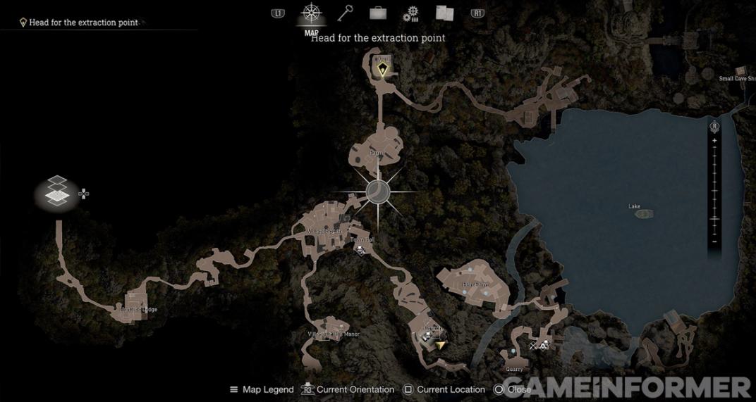 Resident Evil 4 Remake map