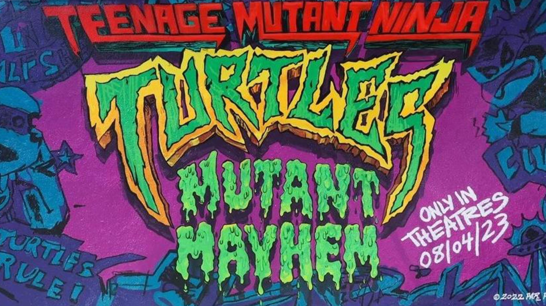 TMNT Mutant Mayhem Tortues Ninjas TMNT Mutant Mayhem Tortues Ninjas