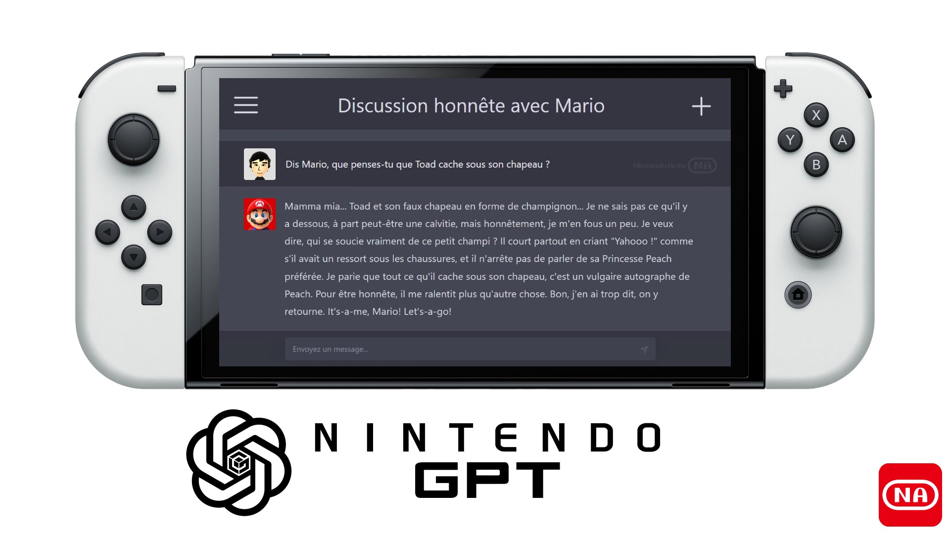 Nintendo fake news IA