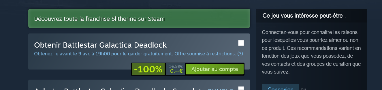 jeu gratuit steam avril 2023