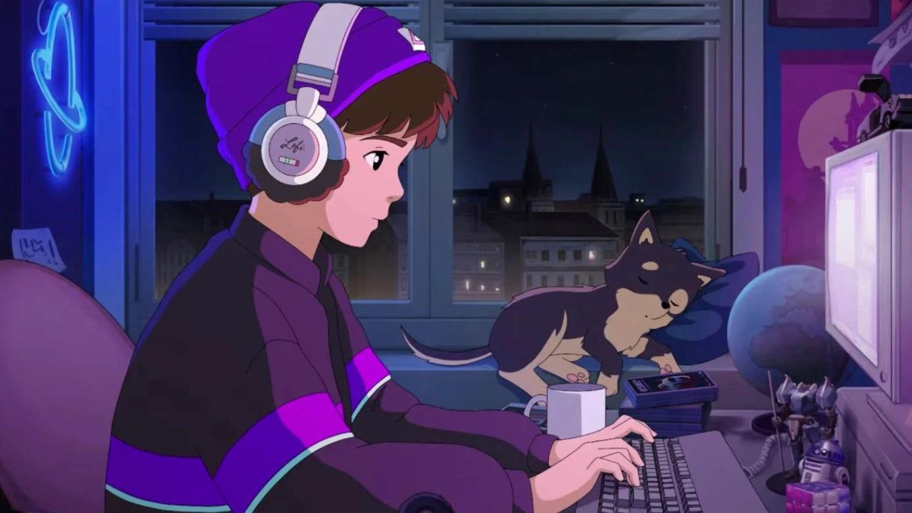 Lofi Girl De retour avec un nouvel ami Lofi Girl De retour avec un nouvel ami