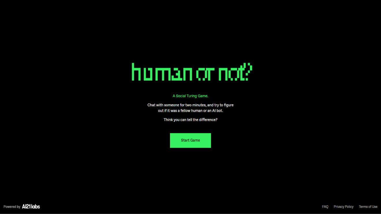 Humain ou IA ? Le nouveau jeu sur l'IA du test de Turing vous pousse à deviner ce qu'il en est Humain ou IA ? Le nouveau jeu sur l'IA du test de Turing vous pousse à deviner ce qu'il en est