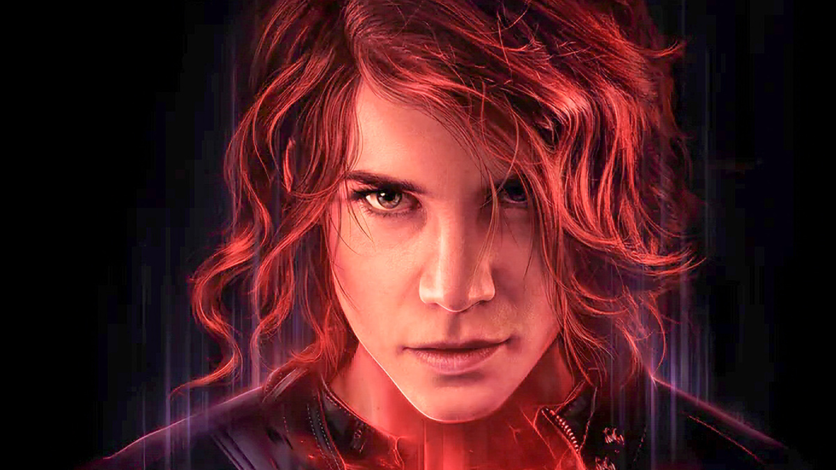 Artwork de l'héroïne de Control. Artwork de l'héroïne de Control.