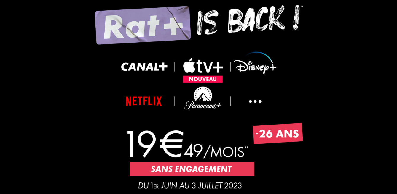 Offre MyCanal RAT+ infos Offre MyCanal RAT+ infos