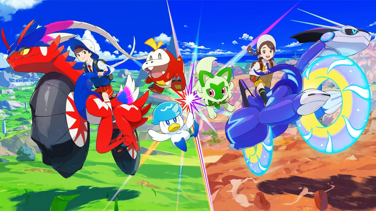 Pokemon Ecarlate et Violet visuel Pokemon Ecarlate et Violet visuel