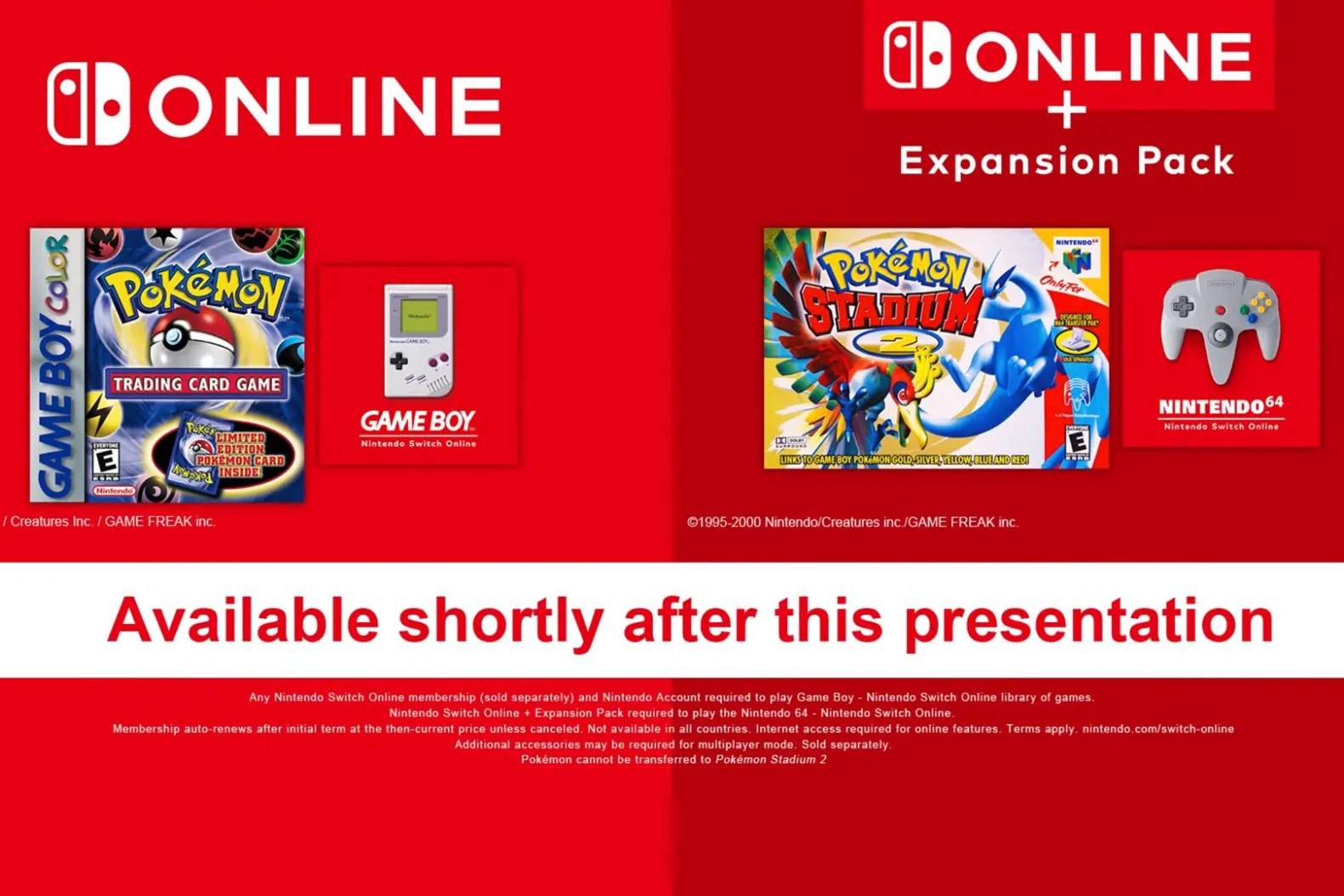pokemon nintendo switch online pokemon nintendo switch online