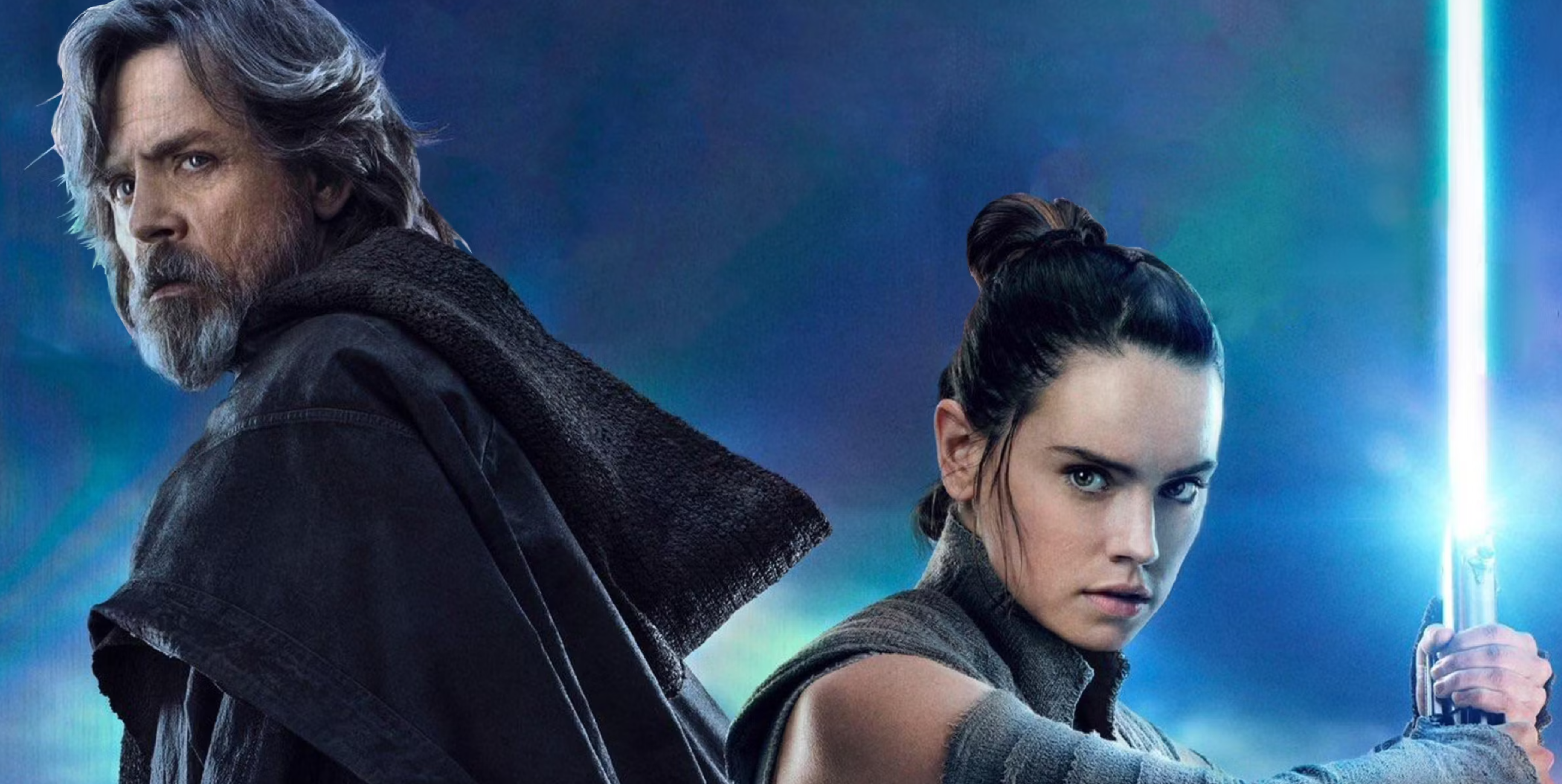 Star Wars : Luke et Rey. Star Wars : Luke et Rey.