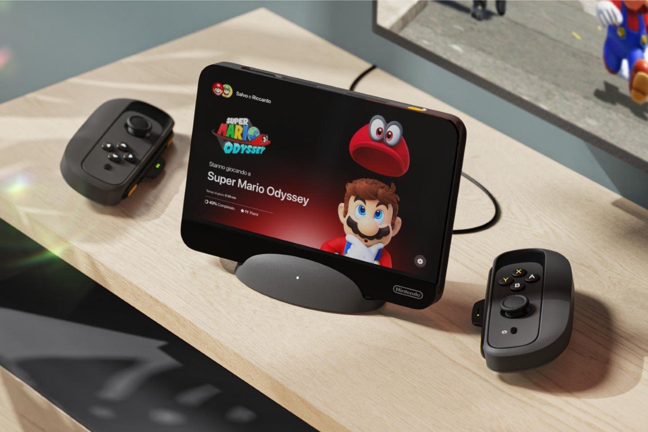 Mockup nintendo switch 2