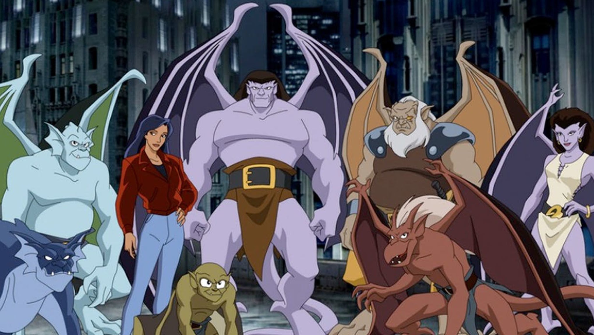 gargoyles serie live-action disney+