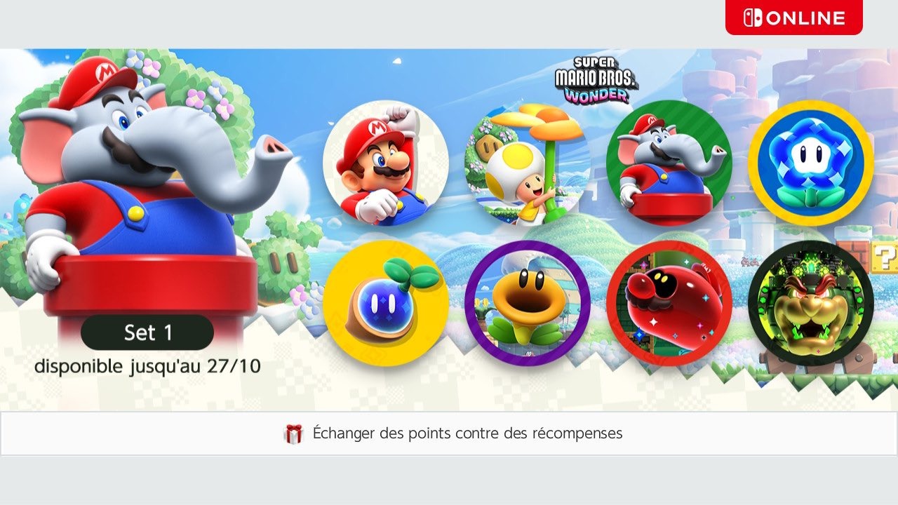 Super Mario Bros Wonder icÃ´nes set 1