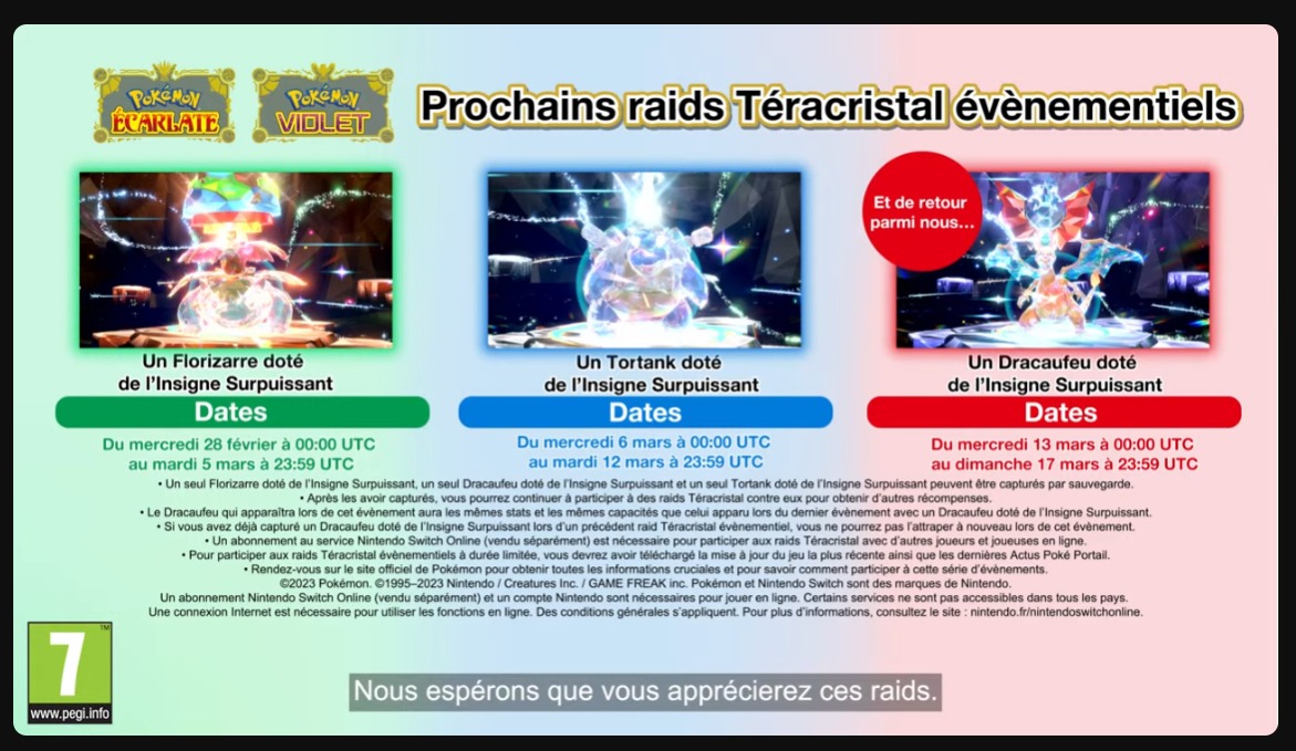 pokemon ecarlate et Violet