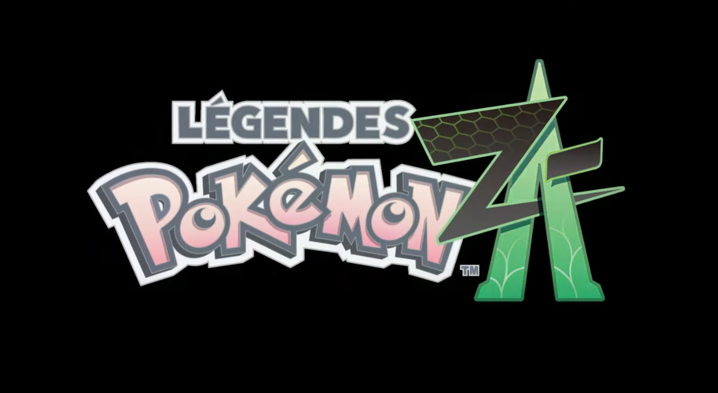 Logo du jeu vidéo Légendes Pokémon ZA. Logo du jeu vidéo Légendes Pokémon ZA.