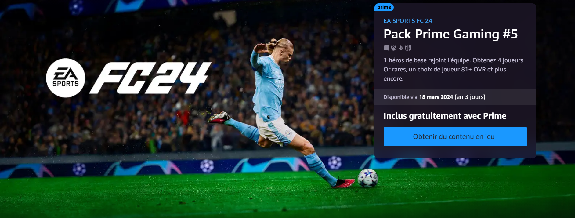 EA FC 24 prime gaming