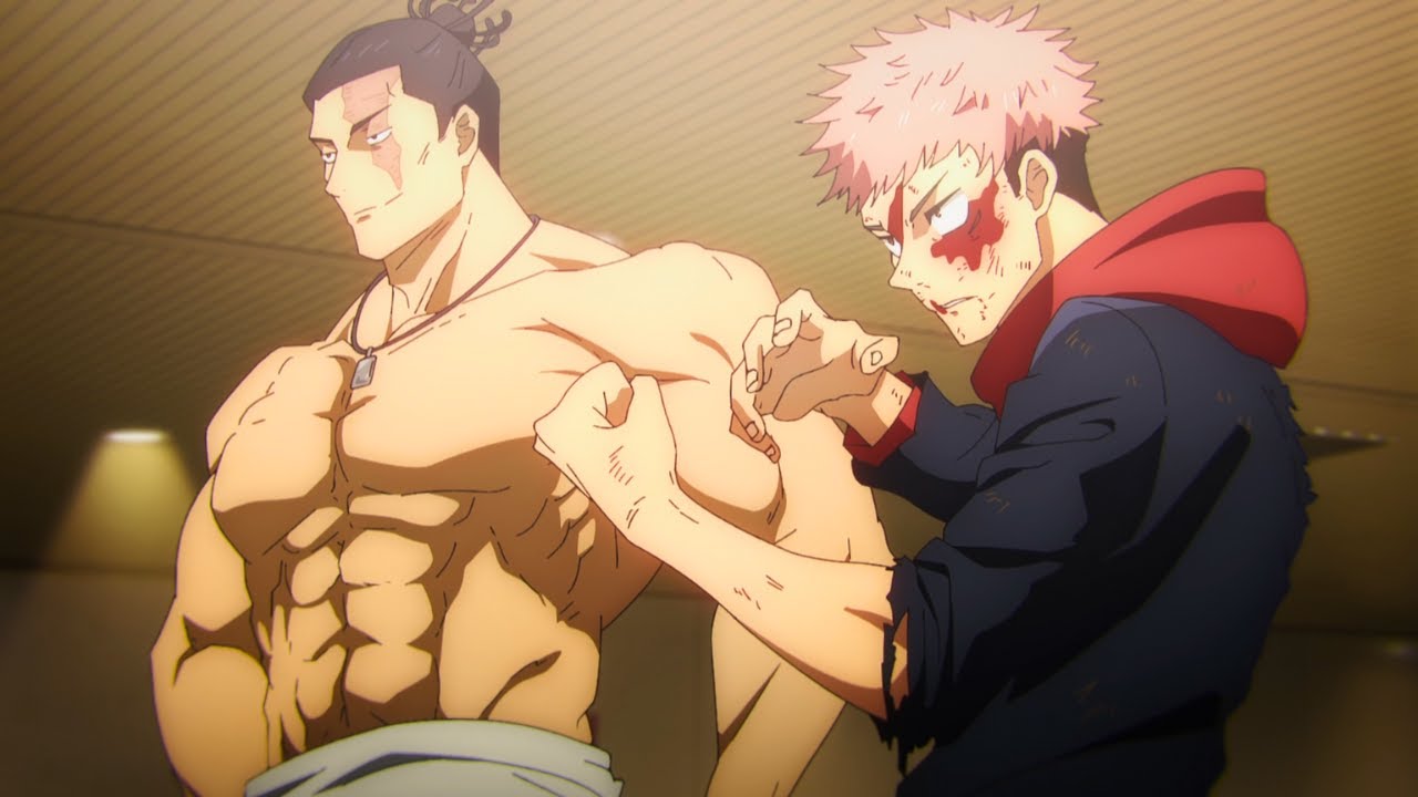 Jujutsu Kaisen Anime : Aoji Todo et Yuji Itadori (Saison 2)