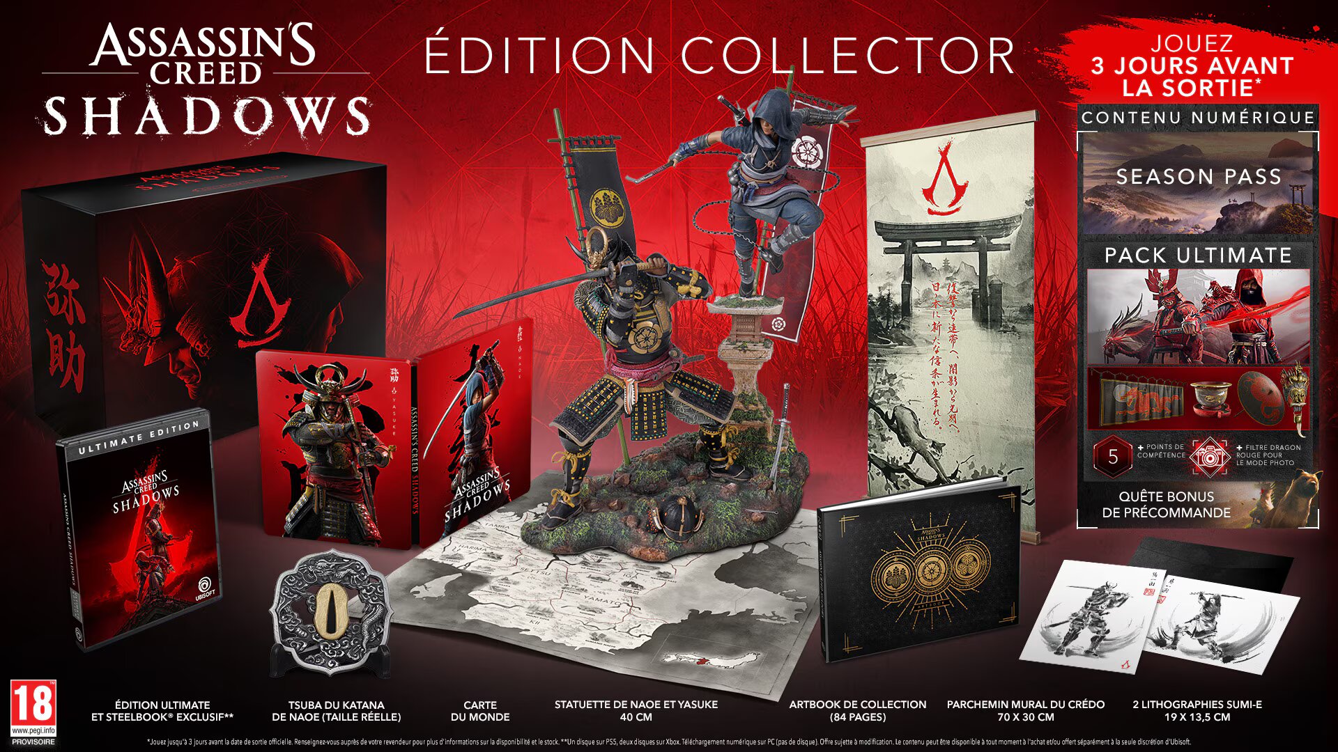 Assassin's Creed Shadows : Edition collector Assassin's Creed Shadows : Edition collector