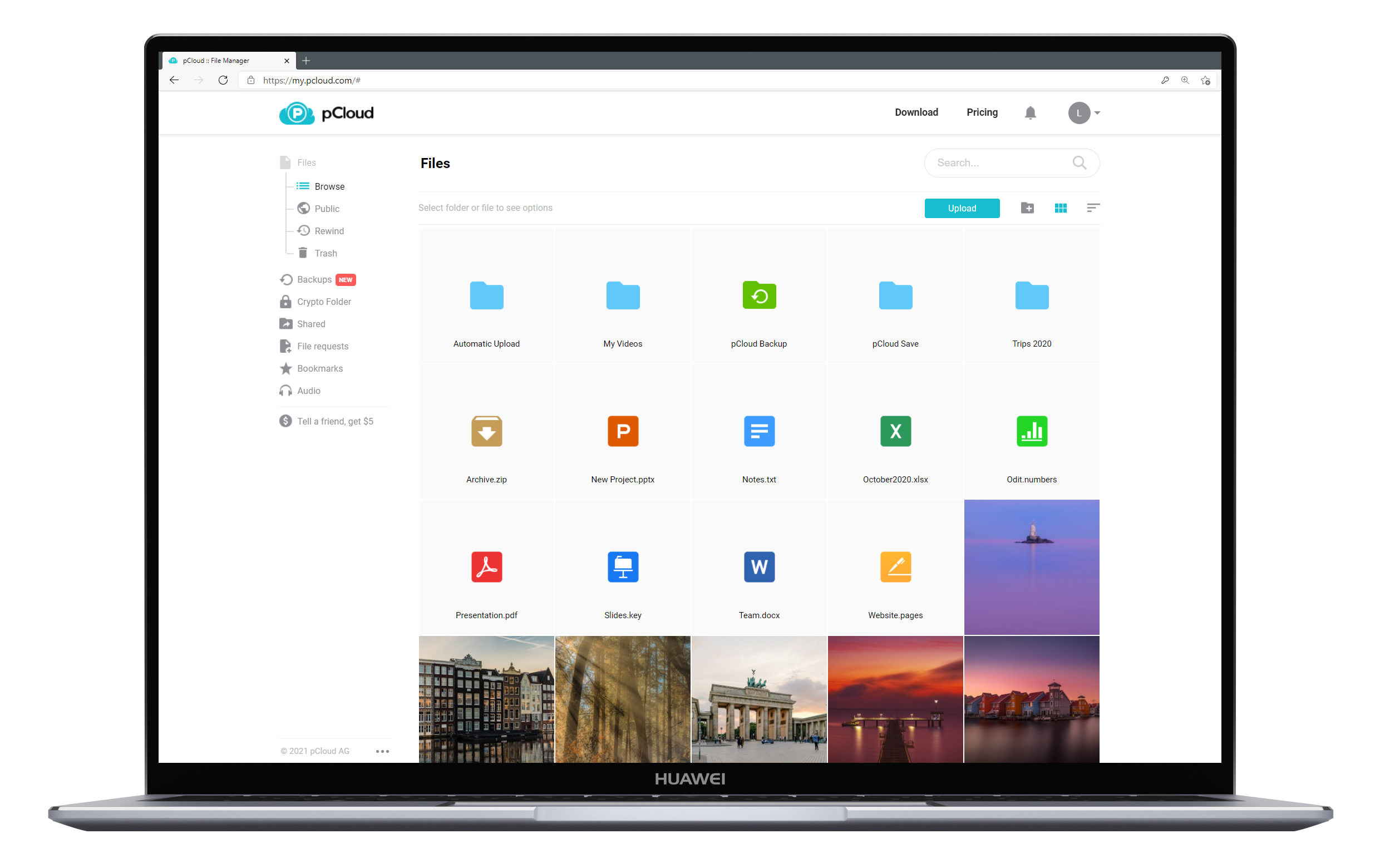 interface pcloud interface pcloud