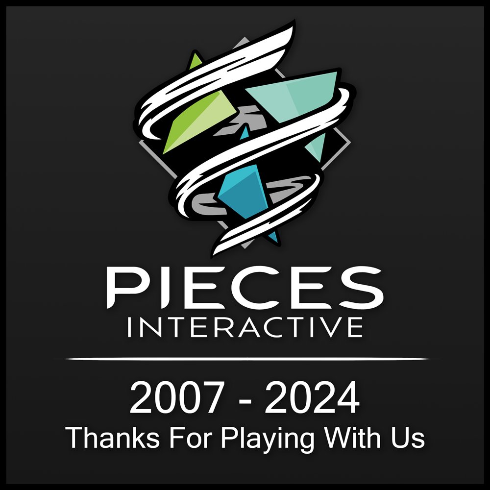 Pieces Interactive annonce sa fermeture. Pieces Interactive annonce sa fermeture.
