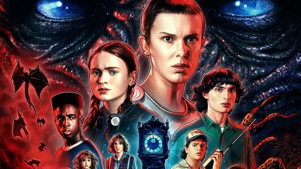 Stranger Things Saison 4 Poster Stranger Things Saison 4 Poster