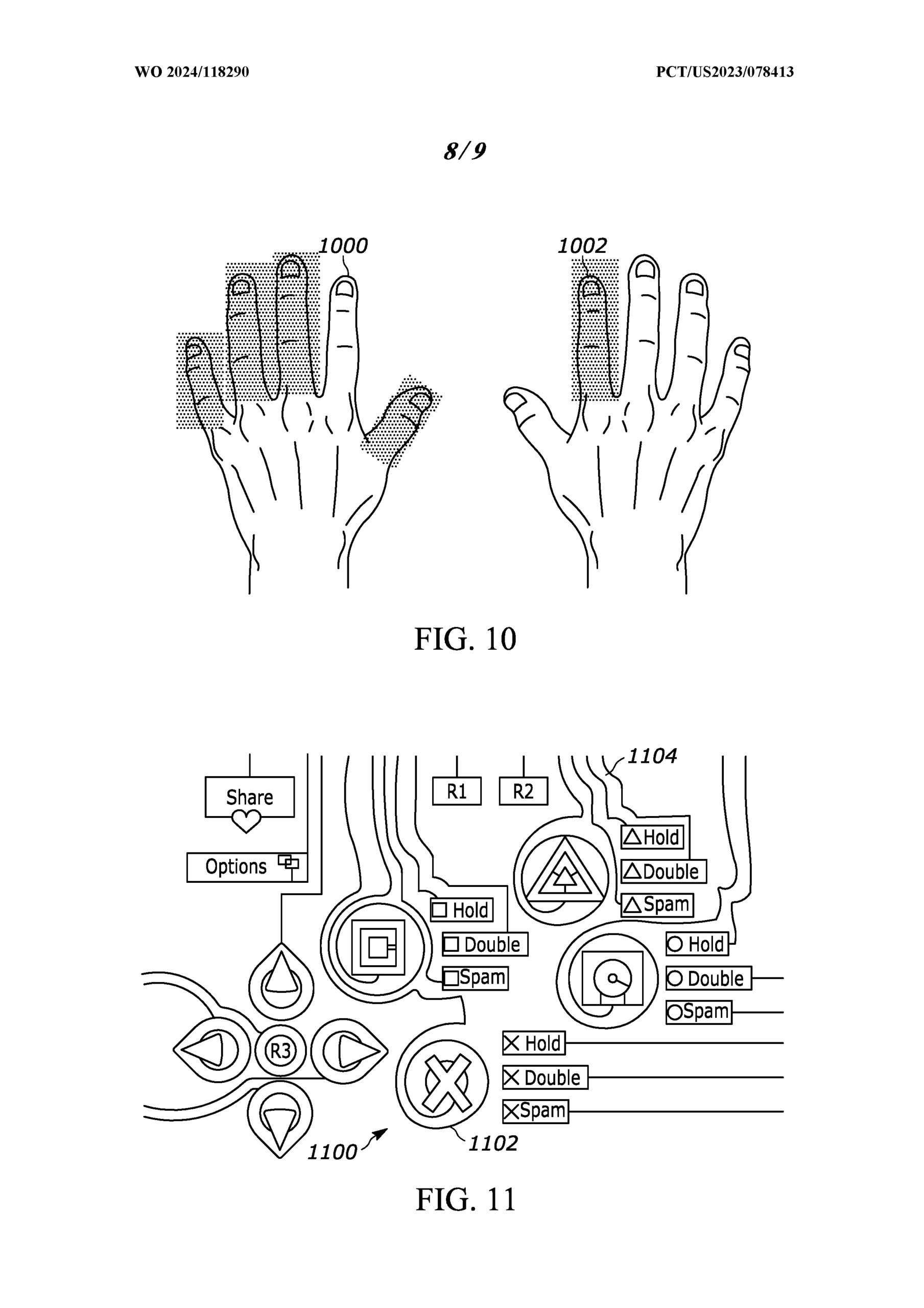 manette brevet ps5 ps6 touches tactiles encre conductive