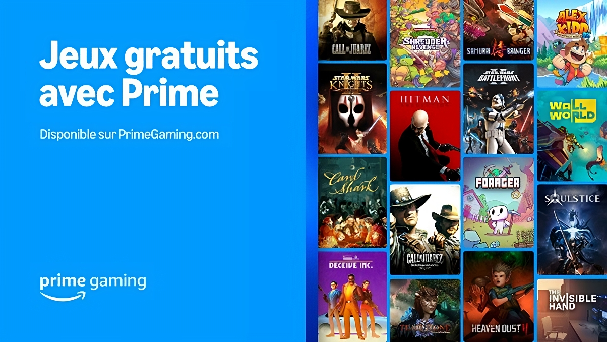 Prime Gaming jeux gratuits juillet 2024