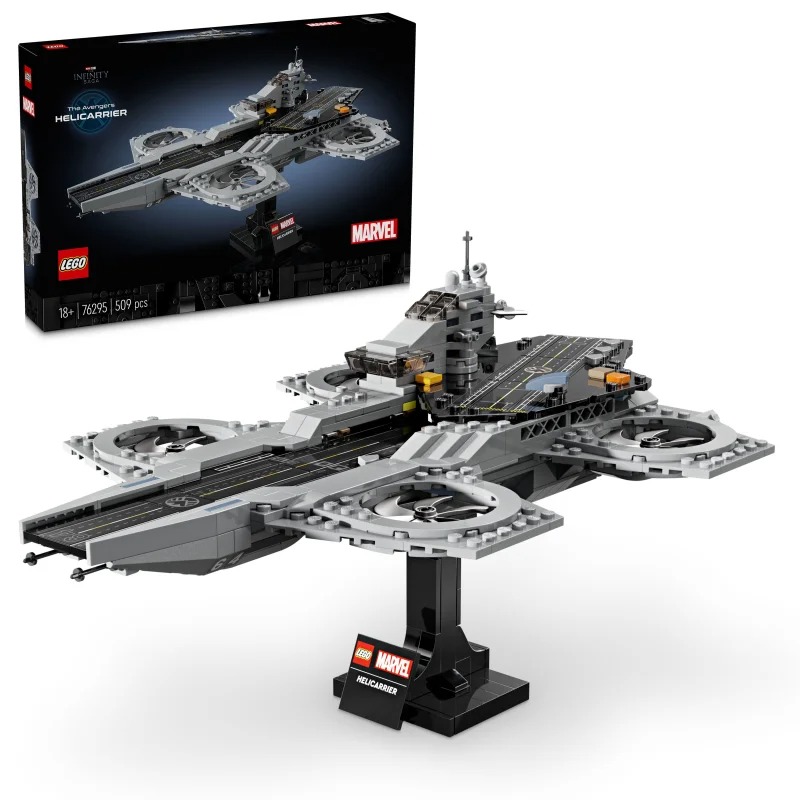 76295 LEGO Heliporteur avengers visuel