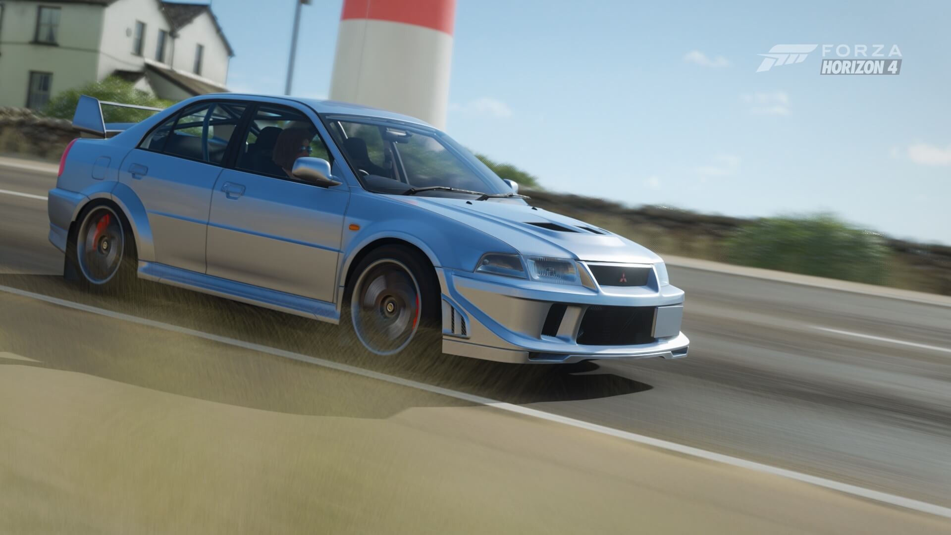 image de la marque Mitsubishi dans l'exclu Xbox Forza Horizon 4